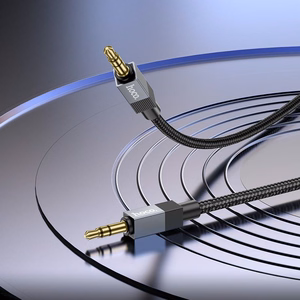 Audio adapteris Hoco UPA32 3,5mm į 3,5mm (p-p) juodas