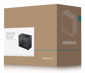 DeepCool CH160 PLUS kompaktiško formato (SFF) juodas