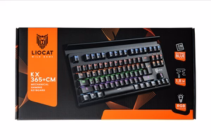 Liocat gaming klaviatūra KX 365 CM mechanical qwerty juodas