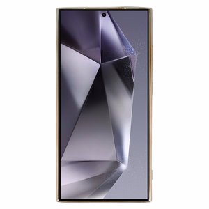 Dėklas telefonui metalinis magnetinis Samsung Galaxy S24 titano spalva