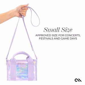 Case-Mate Micro Tote Bag vandeniui atsparus krepšys per petį, Soap Bubble