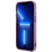 Guess GUHCP14MHGJGHP iPhone 14 Plus 6.7 "rožinis/rožinis kietas dėklas Jungle Collection