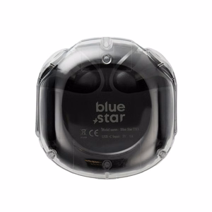 Belaidės TWS ausinės BLUE STAR AirCrystal TX1, juodos