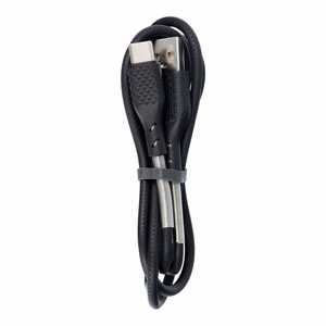 FORCELL F-ENERGY Carbon CB-02A kabelis USB A į Type C QC4.0 5A 60W 1 m juodas