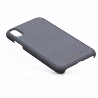 Nordic Elements Original Gefion - dėklas iPhone XR with real maple wood (Mid Grey)