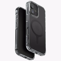 Uniq LifePro Xtreme Magclick Dėklas telefonui su įkrovimu iPhone 17 - juodas