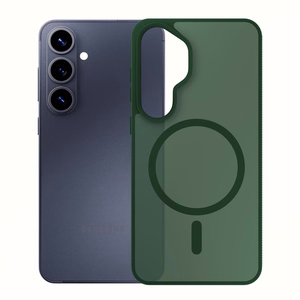 Samsung Galaxy S26+ - 3mk Smoke MagCase Green