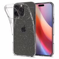 Spigen Liquid Crystal dėklas telefonui iPhone 16 Pro - skaidrus blizgesys