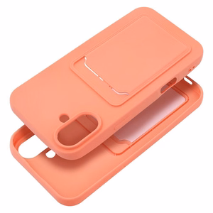 Dėklas telefonui CARD IPHONE 16 Plus rožinis