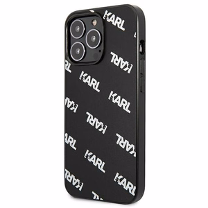 Karl Lagerfeld Allover dėklas telefonui iPhone 13 Pro / iPhone 13 - juodas