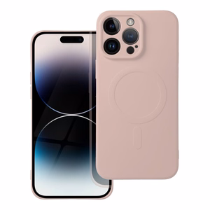 Dėklas telefonui (m) skirtas IPHONE 14 Pro Max - rožinis