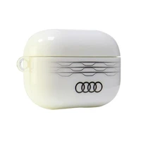 Audi IML geometrinis raštas dėklas AirPods Pro 2 - baltas