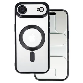 Metalinis Magsafe dėklas iPhone 17 Air juodas