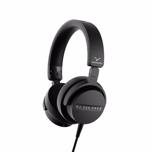 Beyerdynamic DJ 300 PRO X – profesionalios 2-in-1 ant ausų dedamos DJ ausinės su 3,5 mm ir 6,35 mm adapteriu