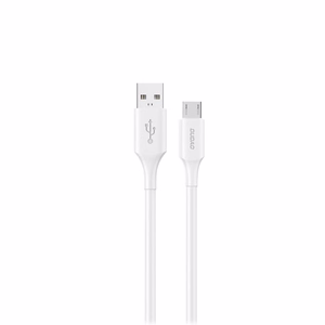 Dudao L2SM USB-A / micro USB 6A laidas 1.2 m - baltas
