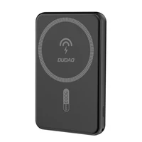 Belaidė magnetinė išorinė baterija Dudao K14S USB-C / MagSafe 20W 5000mAh (juoda)