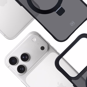 3mk Smoke Case Mag&Stand для iPhone 17 Pro - чёрный