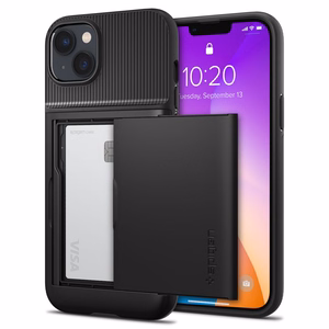 Spigen Slim Armor CS dėklas telefonui iPhone 14 Plus - juoda