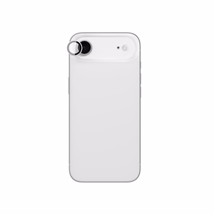 AmazingThing Objektyvo Stiklas iPhone 17 Air su Sidabriniu Aliuminio Rėmu