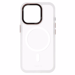 Liavec Hybrid Magnetinis permatomas dėklas telefonui Iphone 15 Pro