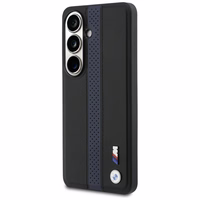 BMW Perforated Stripe Logo MagSafe Dėklas for Samsung Galaxy S26 - mėlynas