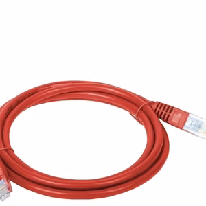 Alantec KKU5CZE1 патч-корд Cat5e U/UTP 1 м красный