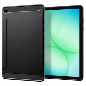 Spigen Rugged Armor deklas, skirtas Samsung Galaxy Tab A11+ Plus 11.0 X230 / X235 / X236 - Juodas