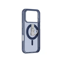 AmazingThing Titan Pro Grip Ring rinkinys dėklas telefonui iPhone 17 Pro Max, suderinamas su MagSafe - mėlynas