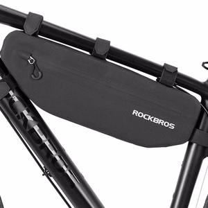 Rockbros AS-043 Velcro dviračio krepšys, 3l - juodas