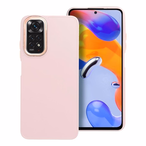 FRAME dėklas telefonui XIAOMI Redmi Note 11 / 11S švelniai rožinis