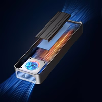 Orico OUM2-G20 M.2 NVME USB-C 3.2 20Gb/s diskų įrenginys - sidabrinis