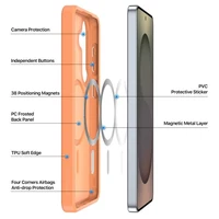 Dėklas Dux Ducis Yind MagSafe Samsung S947 S26 Plus oranžinis