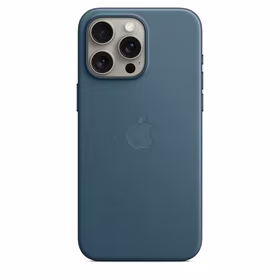 APPLE FINEWOVEN DĖKLAS MT4Y3ZM/A IPHONE 15 PRO MAX PACIFIC BLUE BE PAKUOTĖS AB KLASĖ