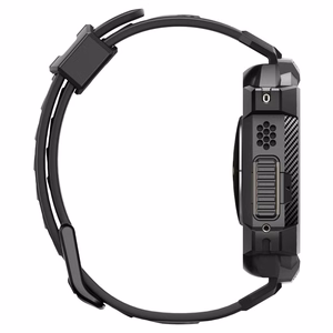 Чехол Spigen Rugged Armor Pro для Apple Watch Ultra (49mm) с ремешком — чёрный