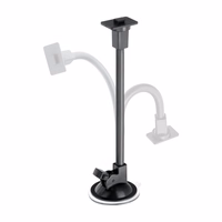 FORCELL F-GRIP Regular 27 cm automobilio laikiklis priekinio stiklo / prietaisų skydelio / oro angai juodas