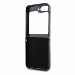 DKNY Dėklas telefonui Samsung Galaxy Z Flip6 su kartotiniu dizainu Stack Logo - juodas