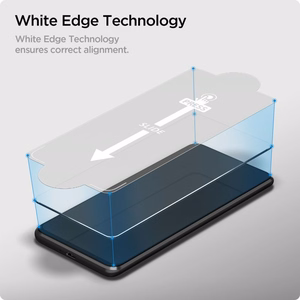 Apsauginis stiklas SPIGEN GLAS.TR „EZ FIT“ 2 rinkinys - SAMSUNG M54 5G permatomas