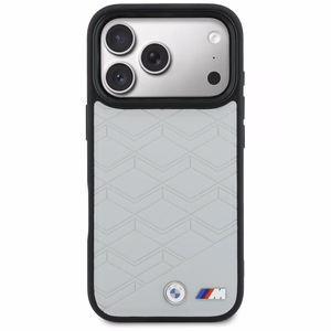 BMW M Shape Logo MagSafe Dėklas for iPhone 17 Pro Max - pilkas