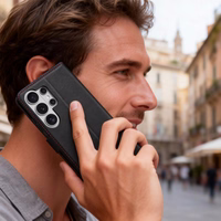 Tech-Protect Piniginė Dėklas for Samsung Galaxy S26 Ultra - juodas and raudonas