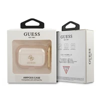 Guess GUAPUCG4GD AirPods Pro dėklas auksinis/auksinis Glitter kolekcija