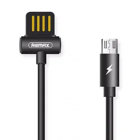 REMAX kabelis Waist Drum RC-082m - USB į Micro USB - juodas