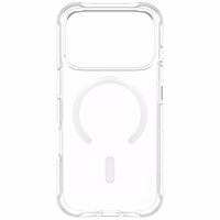 CARE by PanzerGlass Madingas Samba dėklas su baltu Magnetiniu iPhone 17 Pro - Skaidrus