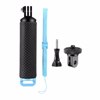 "Puluz" plūdrumo laikiklis sporto kameroms ir telefonams (DJI, GoPro, Insta360) (juodas)