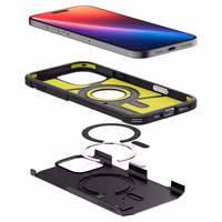 Spigen Tough Armor "T" Magnetinis dėklas iPhone 16 Pro Max - juodas