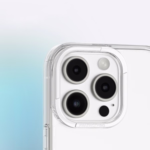 AmazingThing Minimal dėklas iPhone 16 Pro silikoninis dėklas - skaidrus
