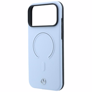 Mercedes 3D MagSafe odinis dėklas, skirtas iPhone 18 Pro Max / 17 Pro Max, mėlynas