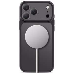 Tech-Protect MagPrime MagSafe CC dėklas, skirtas iPhone 18 Pro / iPhone 17 Pro, matinis juodas