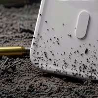 "3mk Smoke MagCase" dėklas, skirtas "iPhone 17 Pro Max" - baltas-permatomas