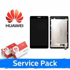 LCD Display Compatible With Huawei MediaPad T3 8.0'' Black With Frame (Service Pack)