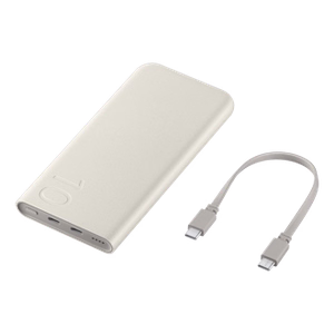 Samsung EB-P3401XUEGWW 10 000mAh 25 W išorinė baterija, smėlio spalvos